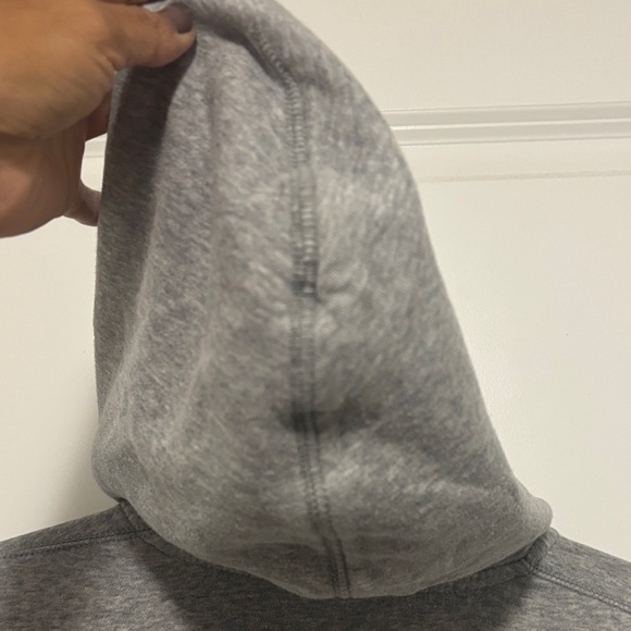 Nike Gray Full-Zip Hoodie - Picture 6 of 6